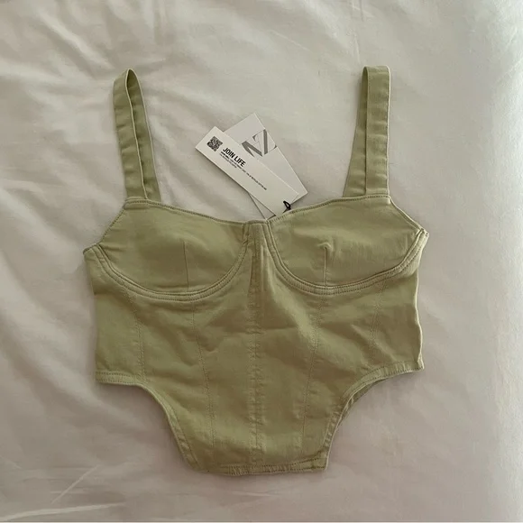 ZARA corset top - Picture 1 of 2